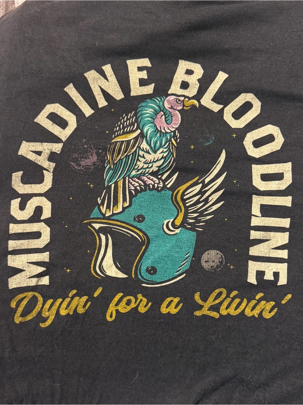 Muscadine Bloodline Tshirt - Dyin for a Livin